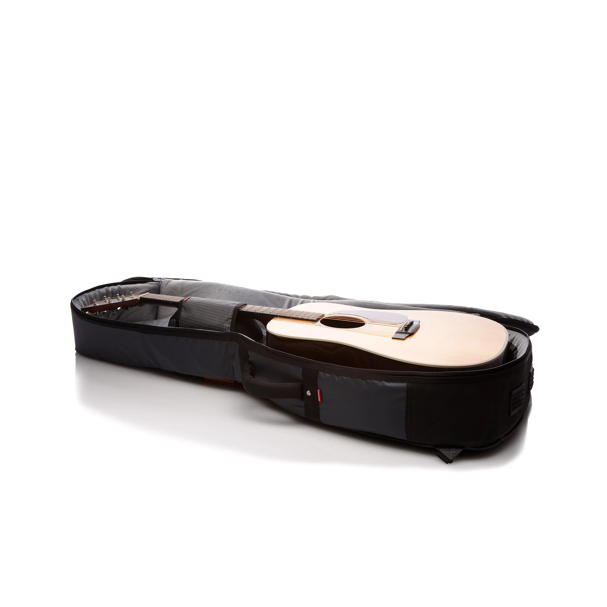 Classic Acoustic/Dreadnought Guitar Case, Black - Image 6