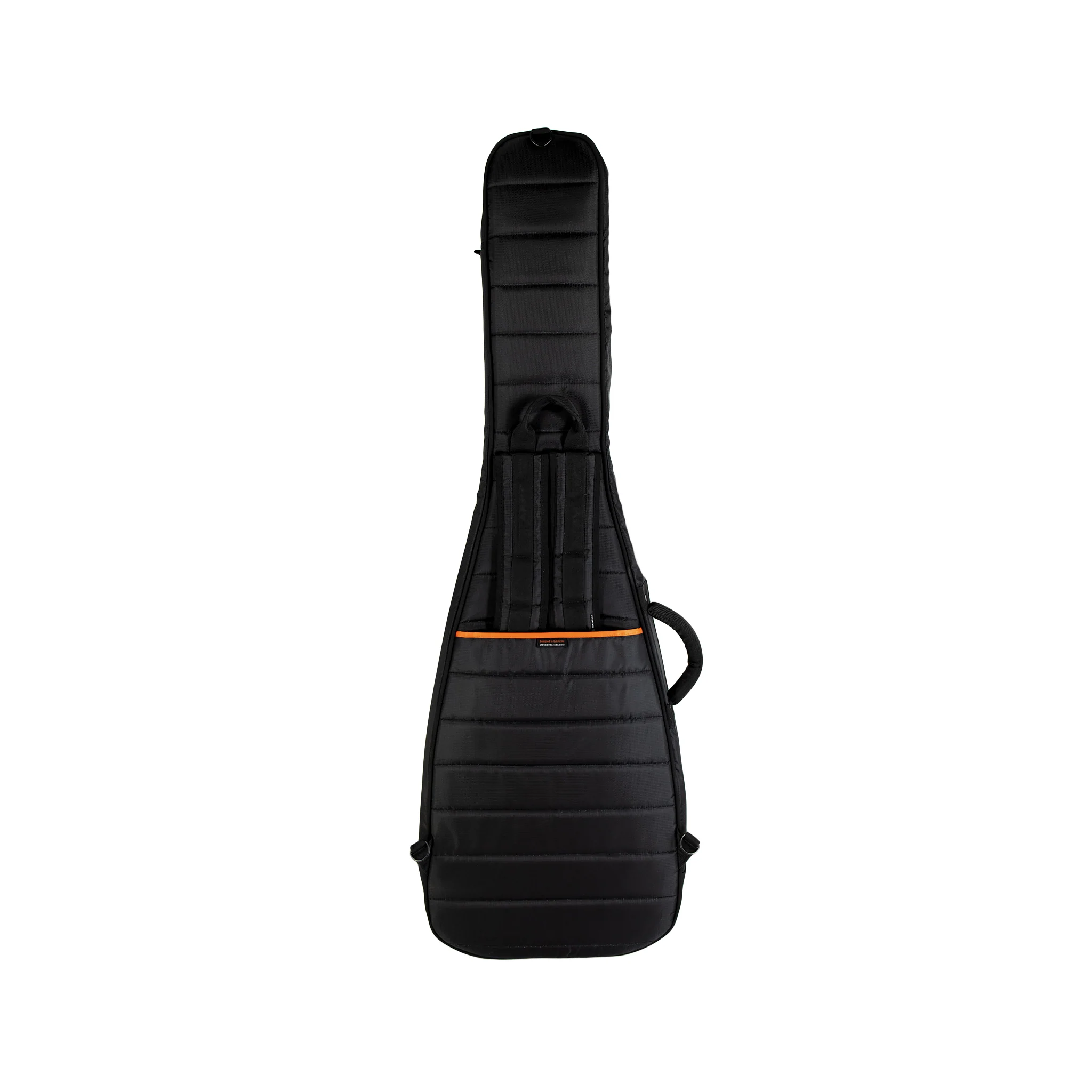 Classic Bass Guitar Case, Black - Image 5