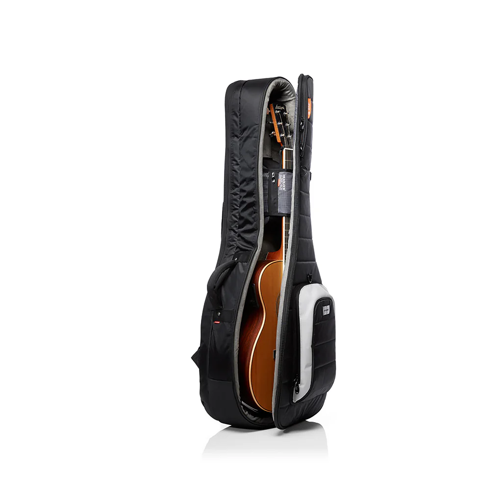 Classic Dual Acoustic/Electric Guitar Case, Black - Image 5
