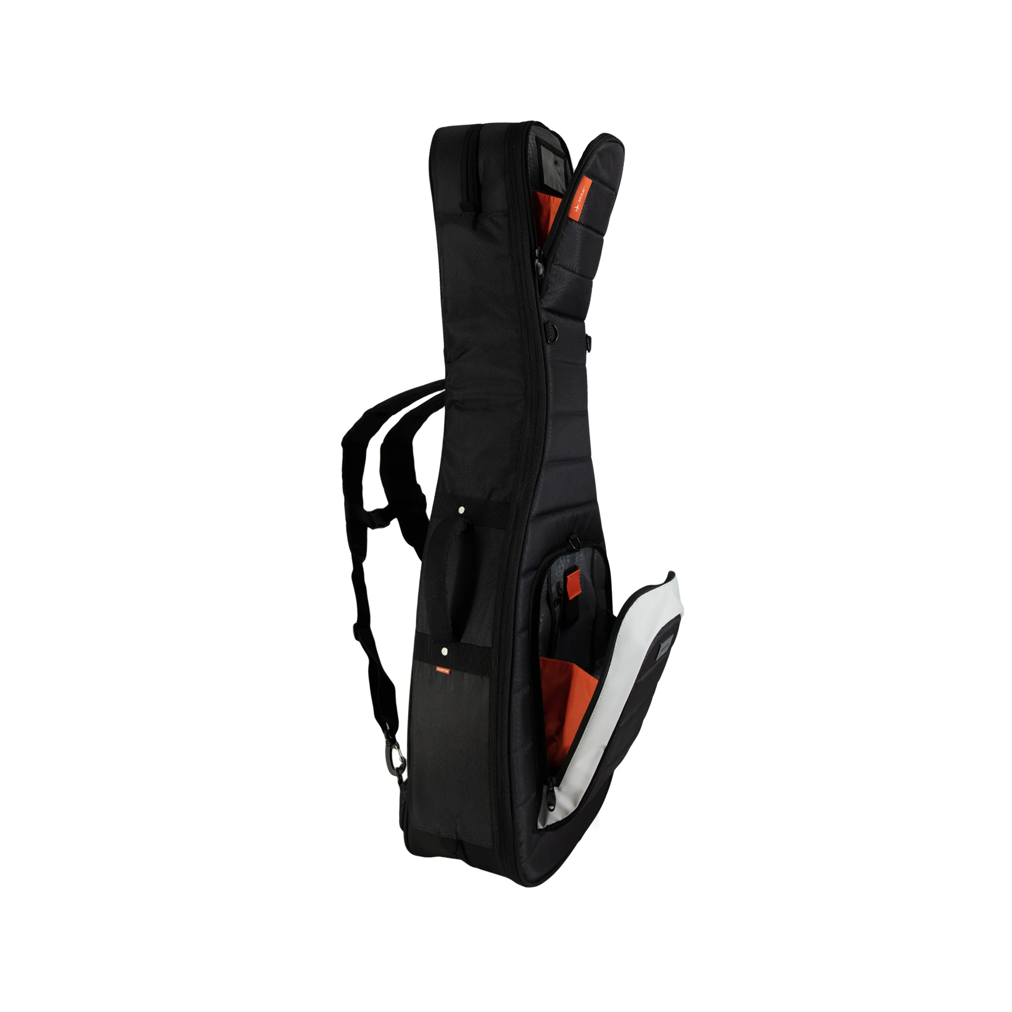 Classic Dual Electric Guitar Case, Black - Image 3