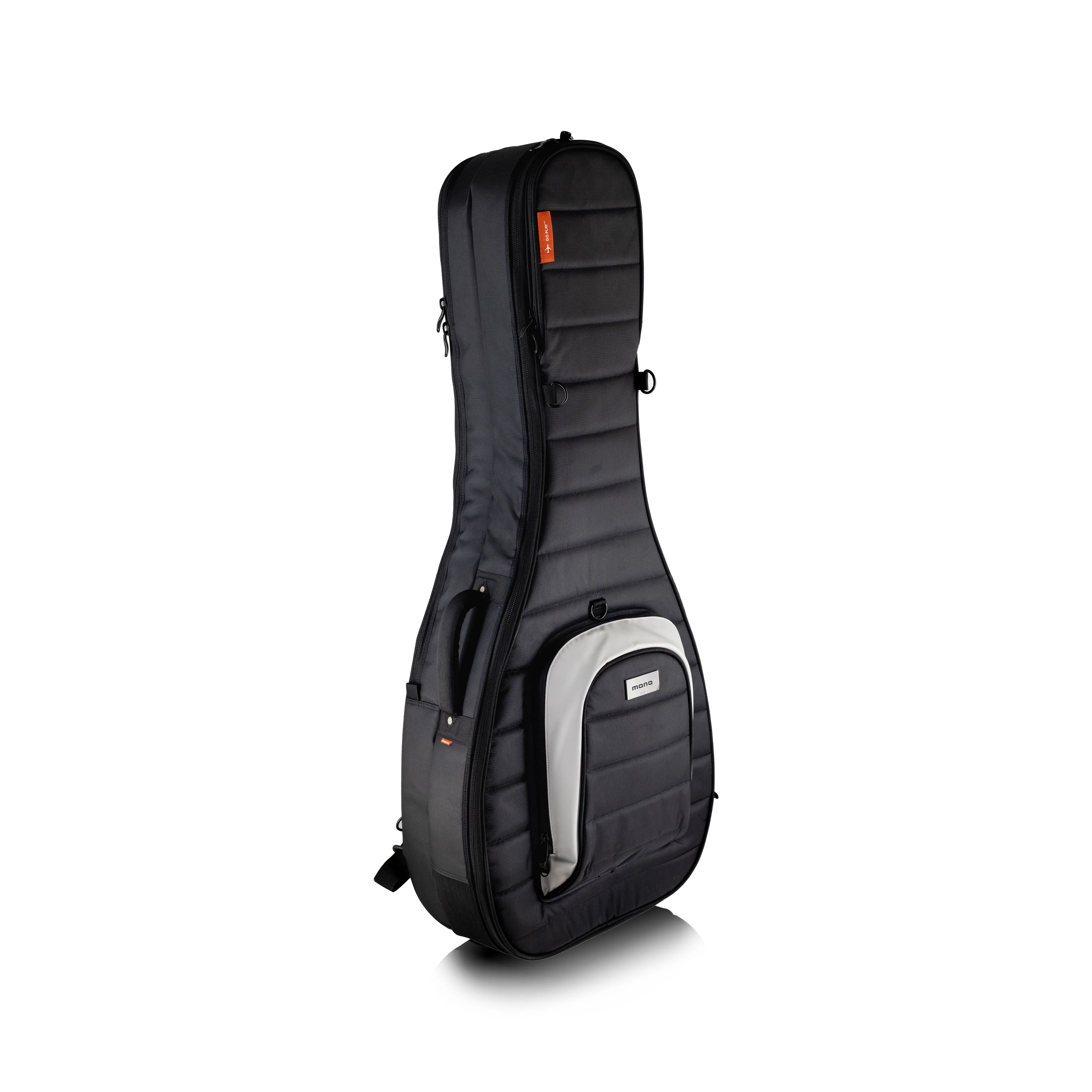 Classic Dual Semi-Hollow/Electric Guitar Case, Black - Image 3