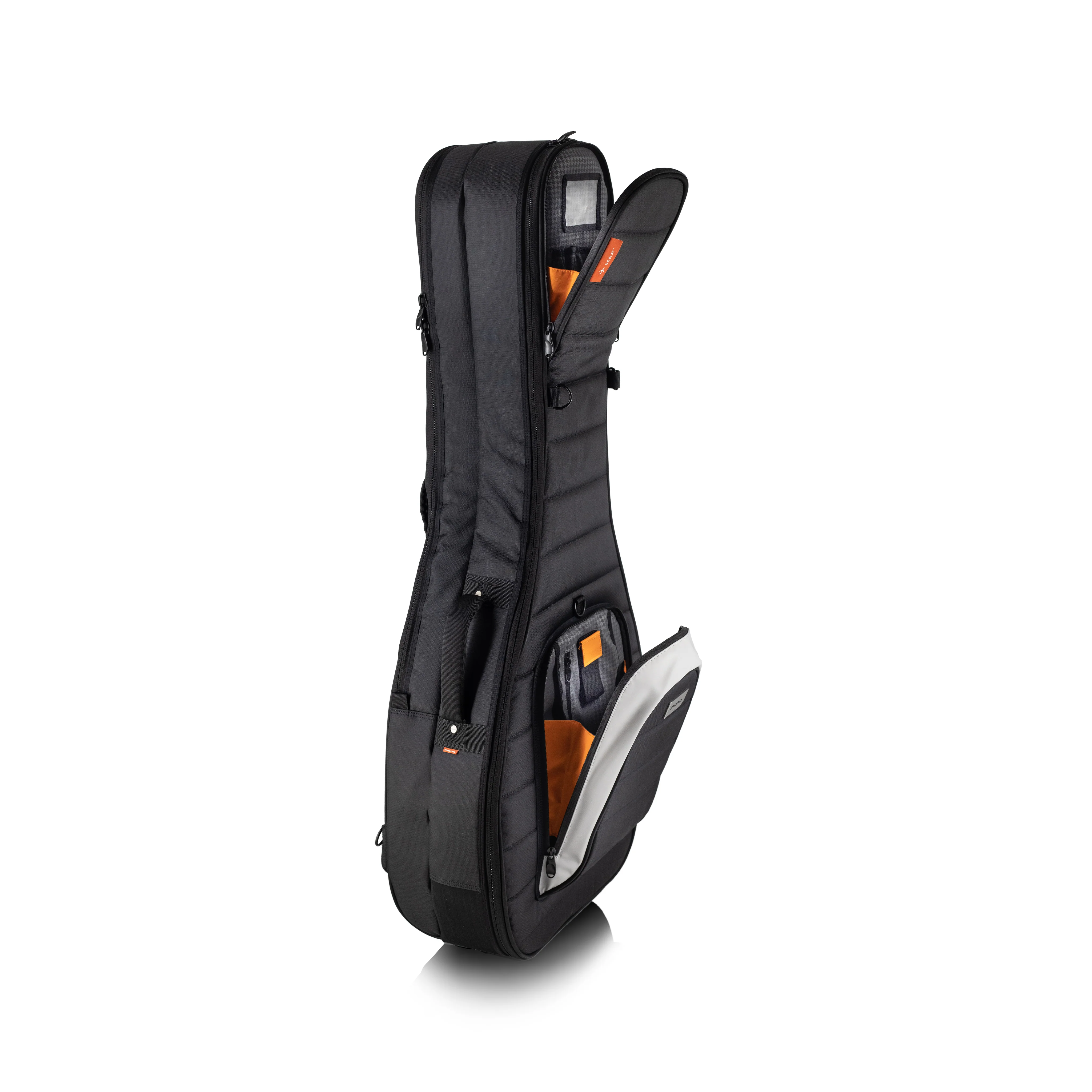 Classic Dual Semi-Hollow/Electric Guitar Case, Black - Image 5