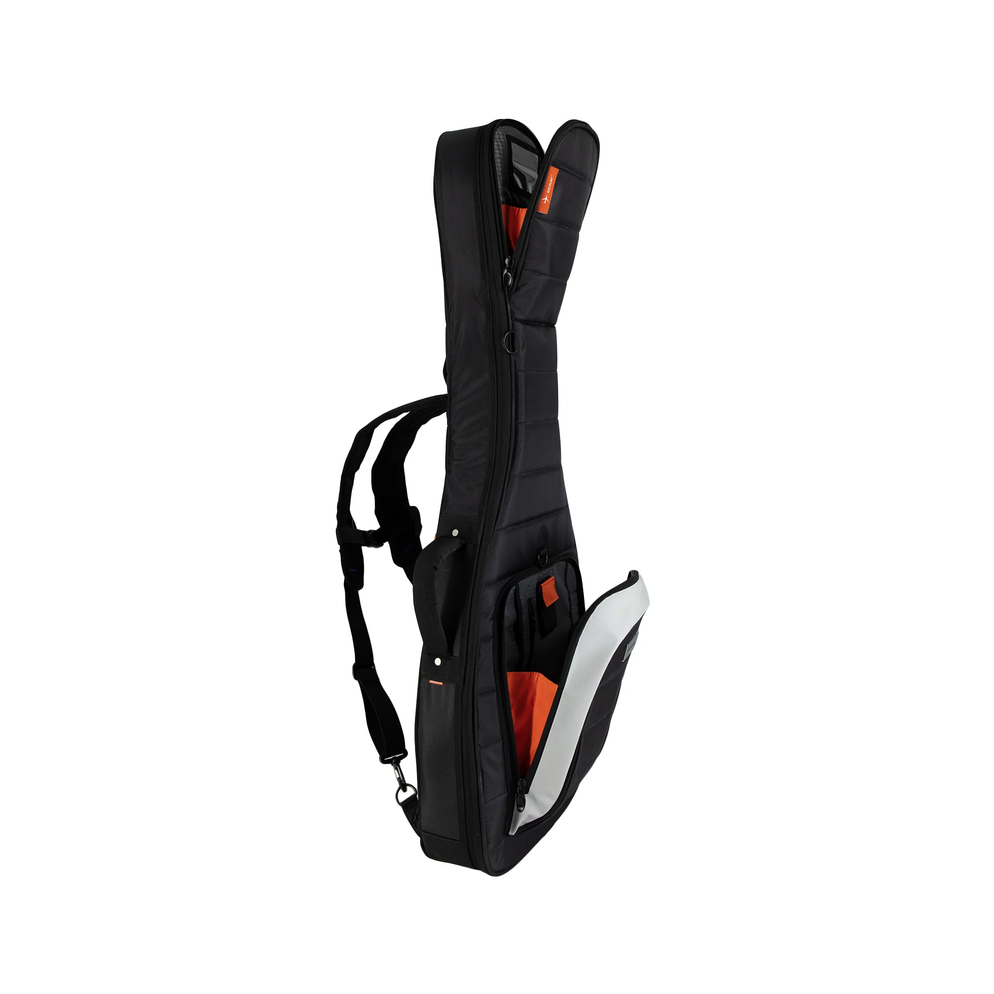 Classic Electric Guitar Case, Black - Image 3