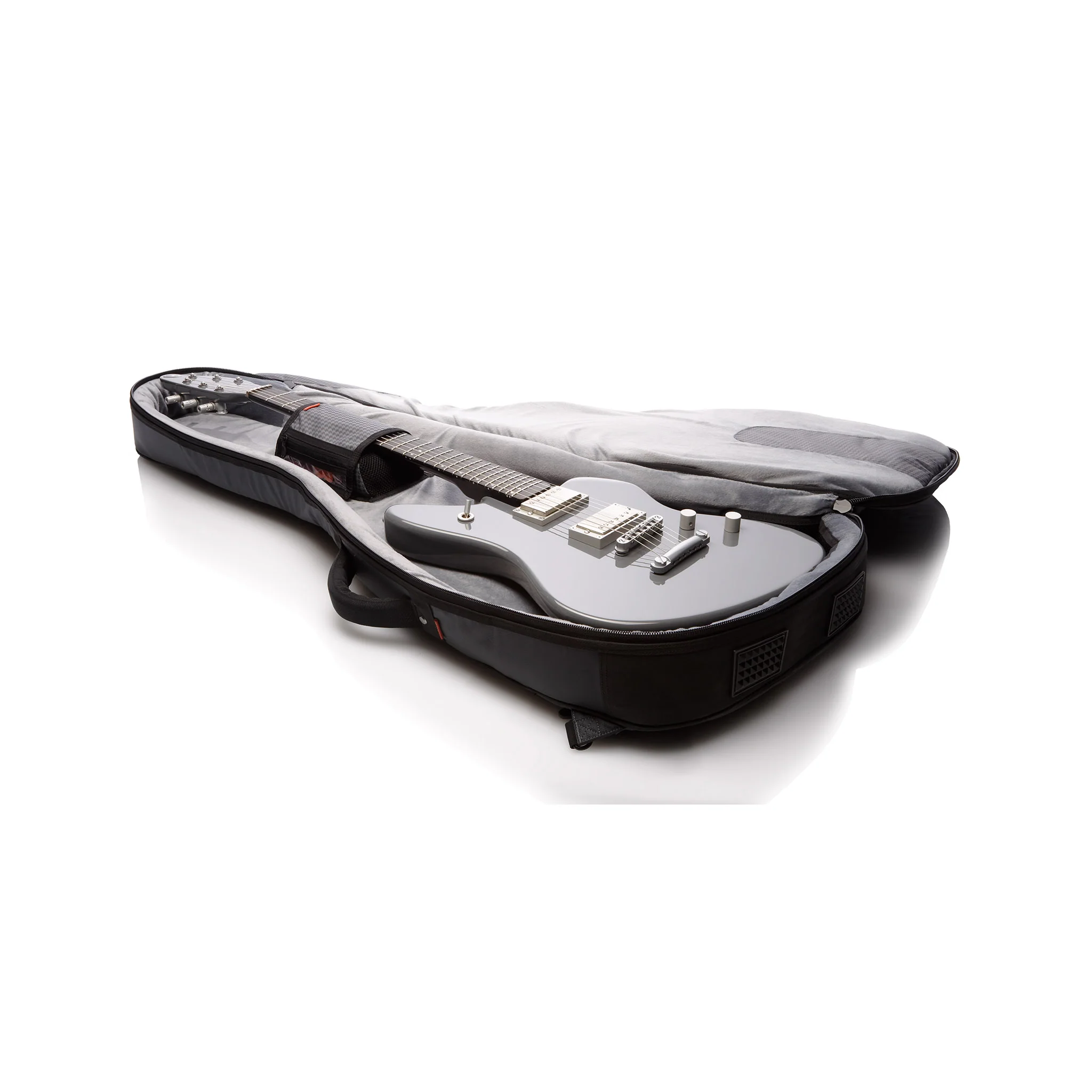 Classic Electric Guitar Case, Black - Image 6