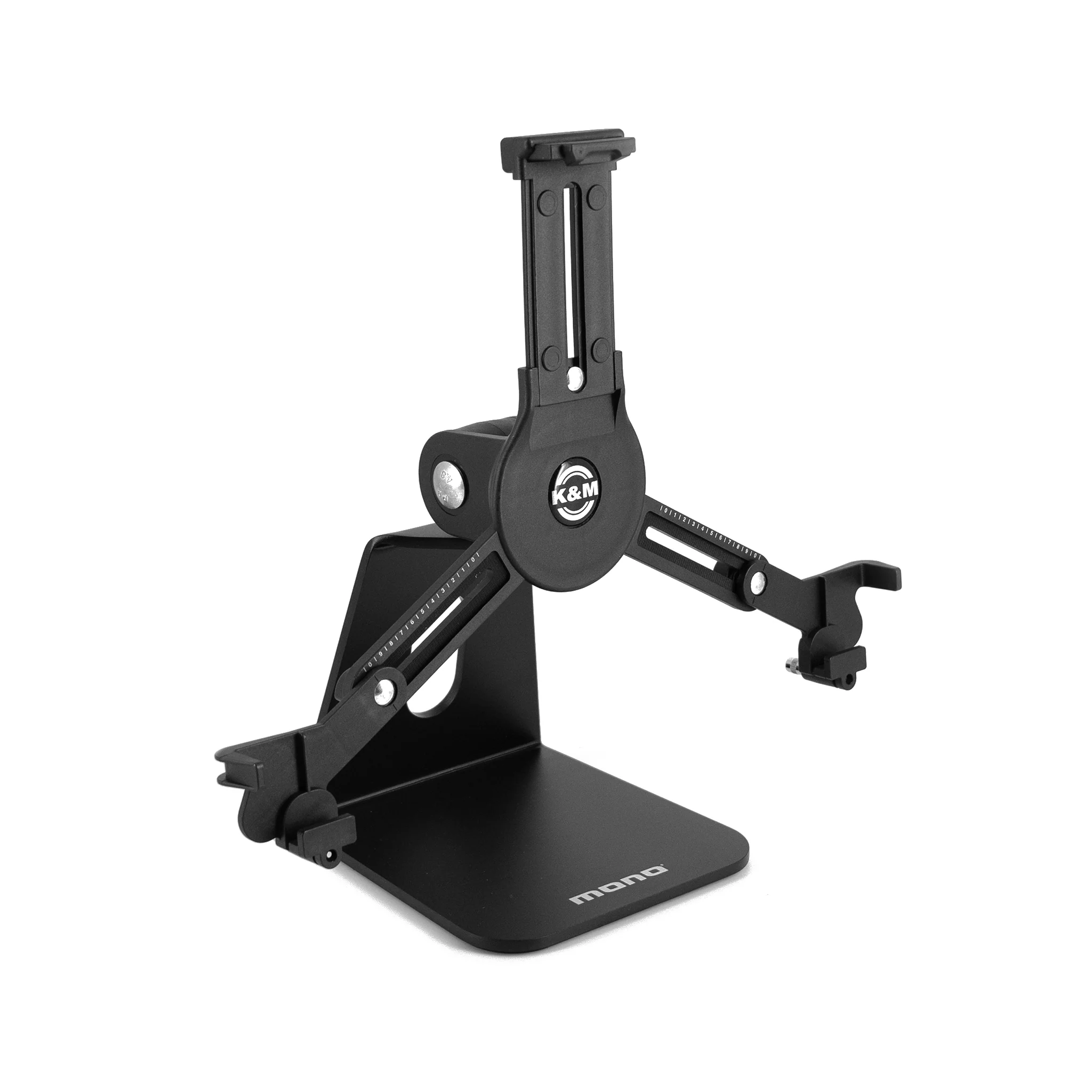 Device Stand with K&M Tablet Holder, Black - Image 3