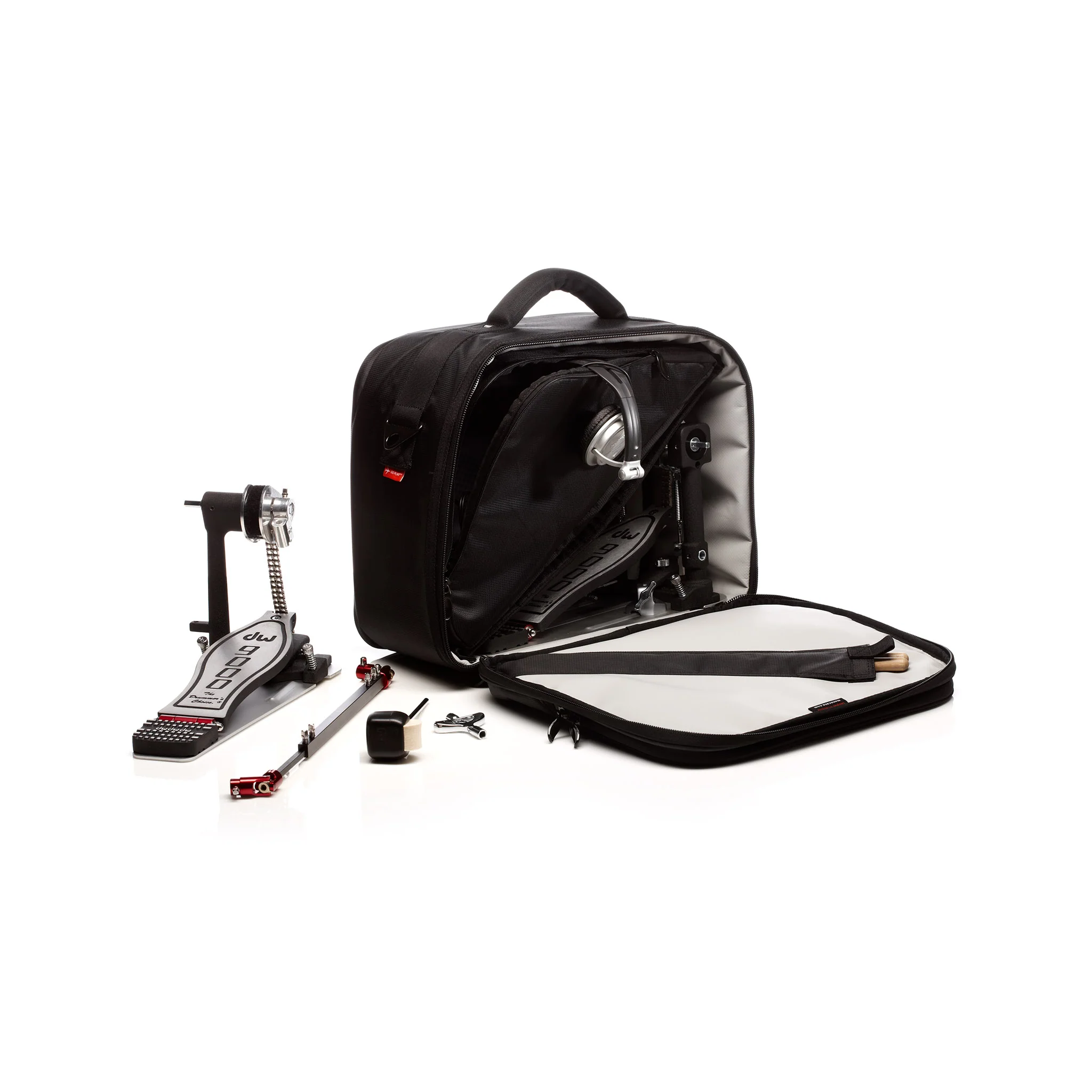 Double Pedal Case, Black - Image 4