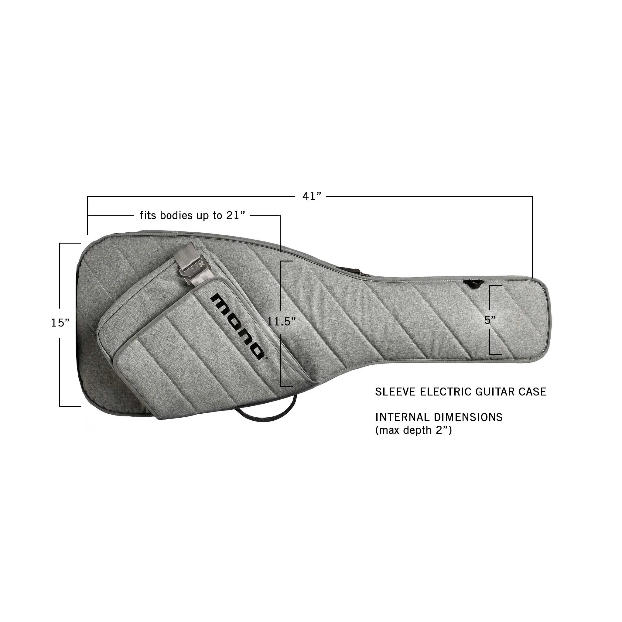 Electric Guitar Sleeve Case, Ash - Image 7