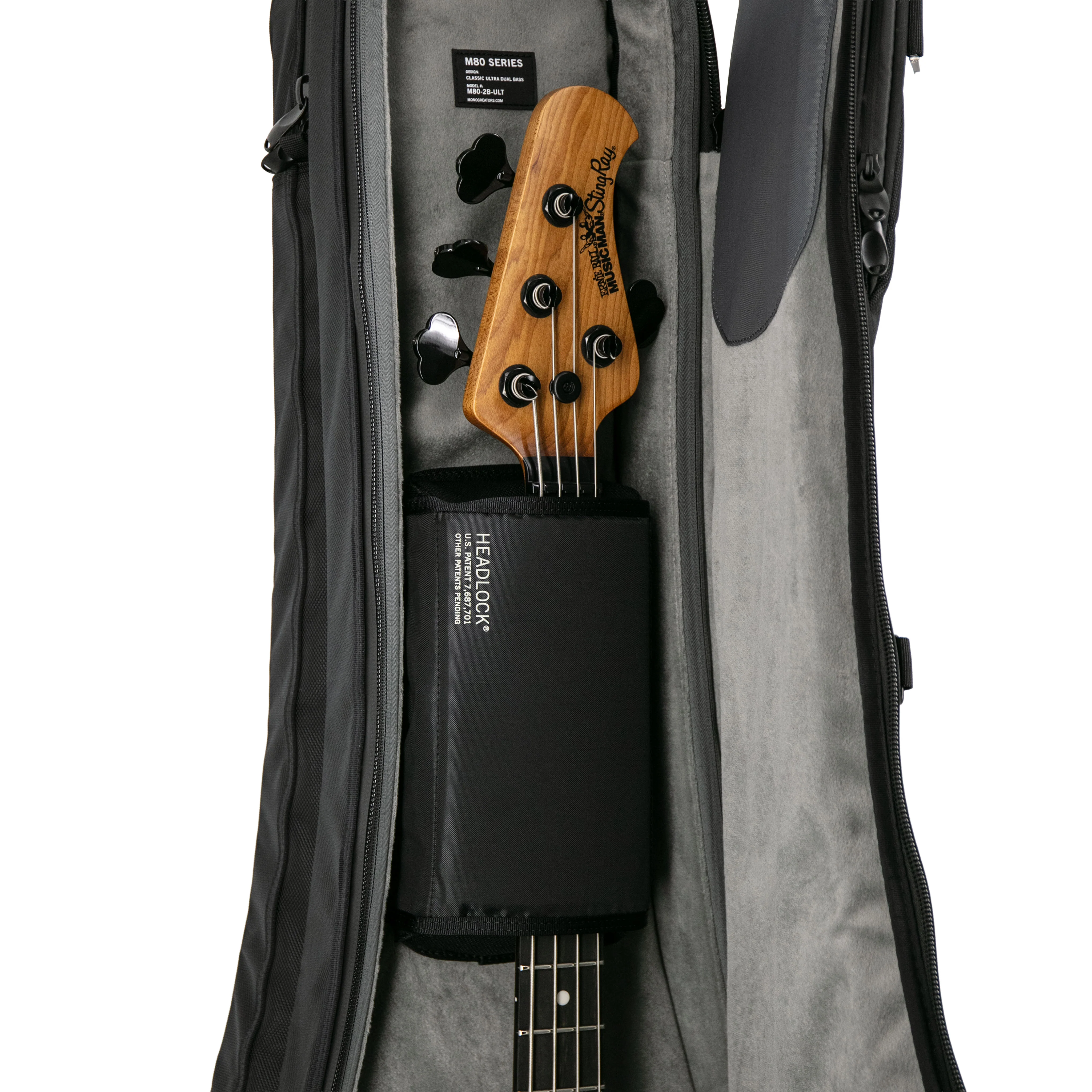 M80 Classic Ultra Dual Bass Case, Black - Image 10