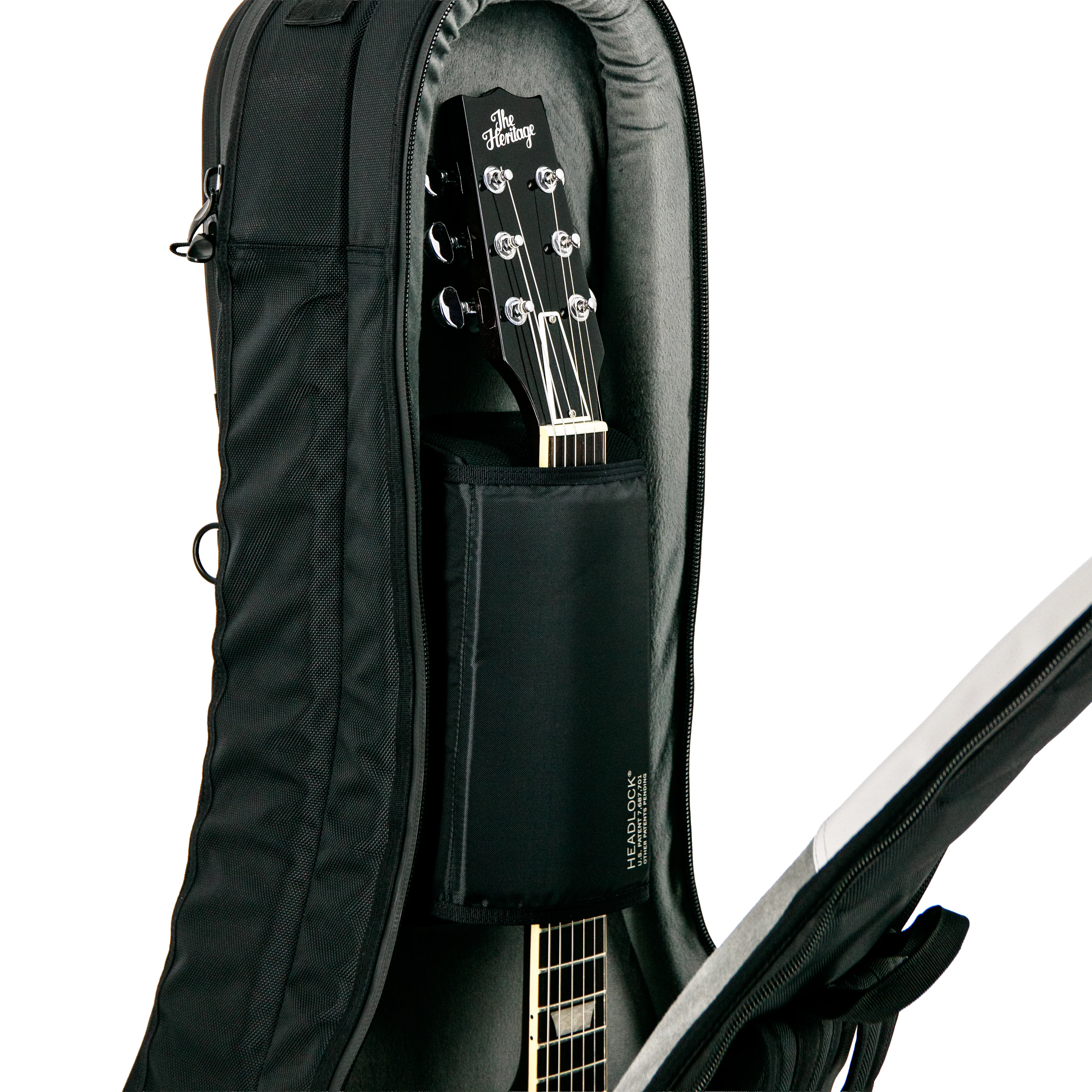 M80 Classic Ultra Dual Semi-Hollow/Electric Case, Black - Image 10