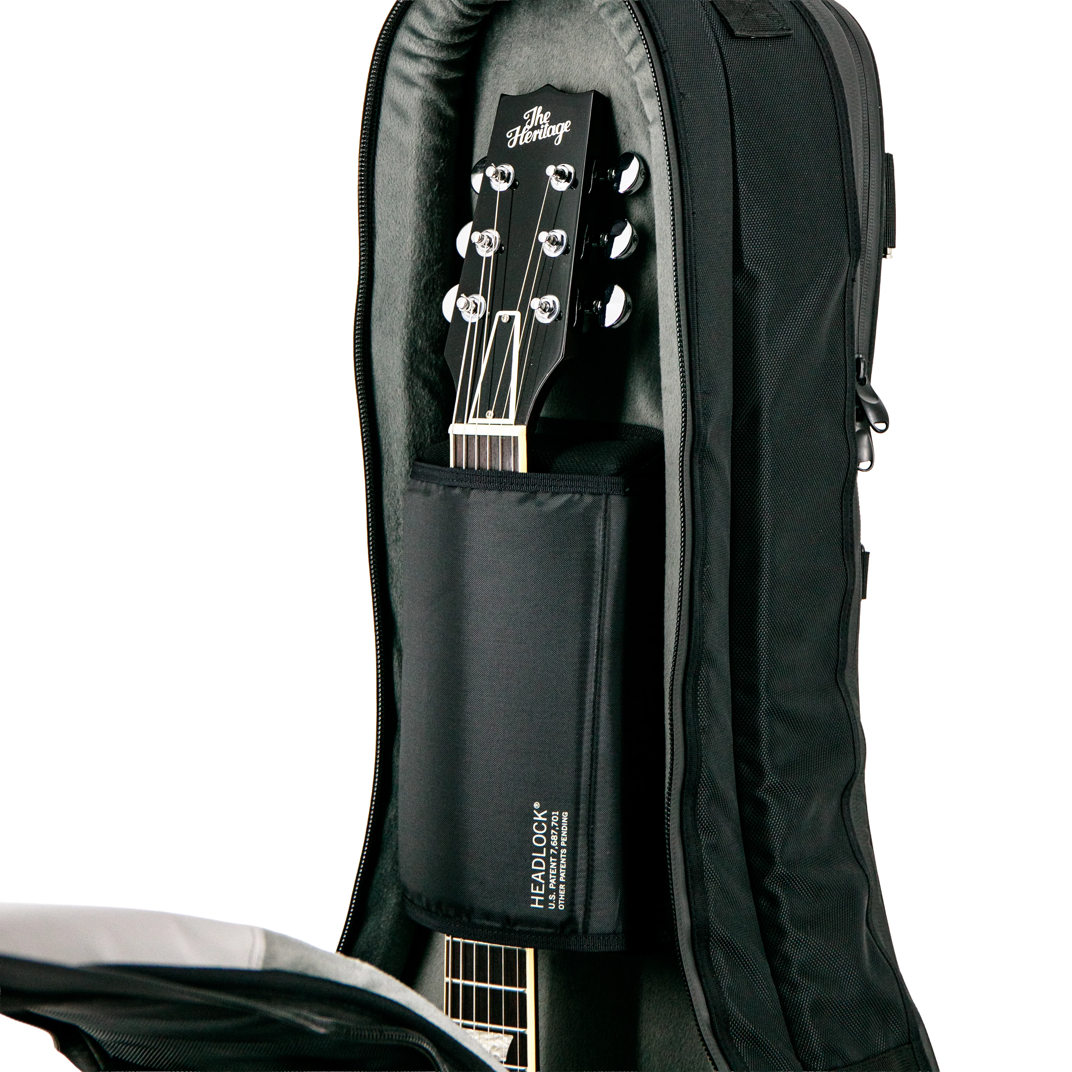 M80 Classic Ultra Dual Semi-Hollow/Electric Case, Black - Image 11