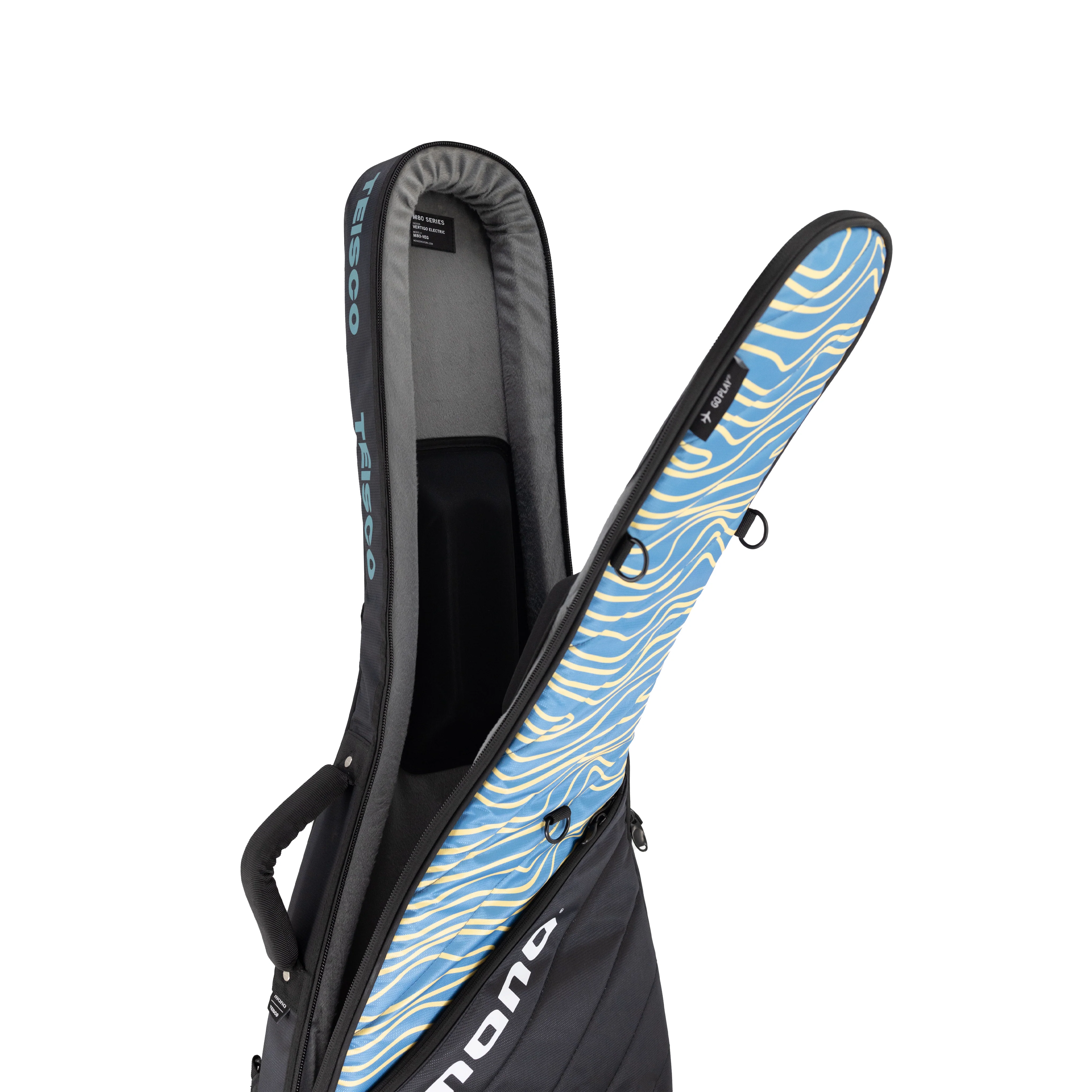 MONO x Teisco Vertigo Electric Guitar Case, Blue 青 - Image 11