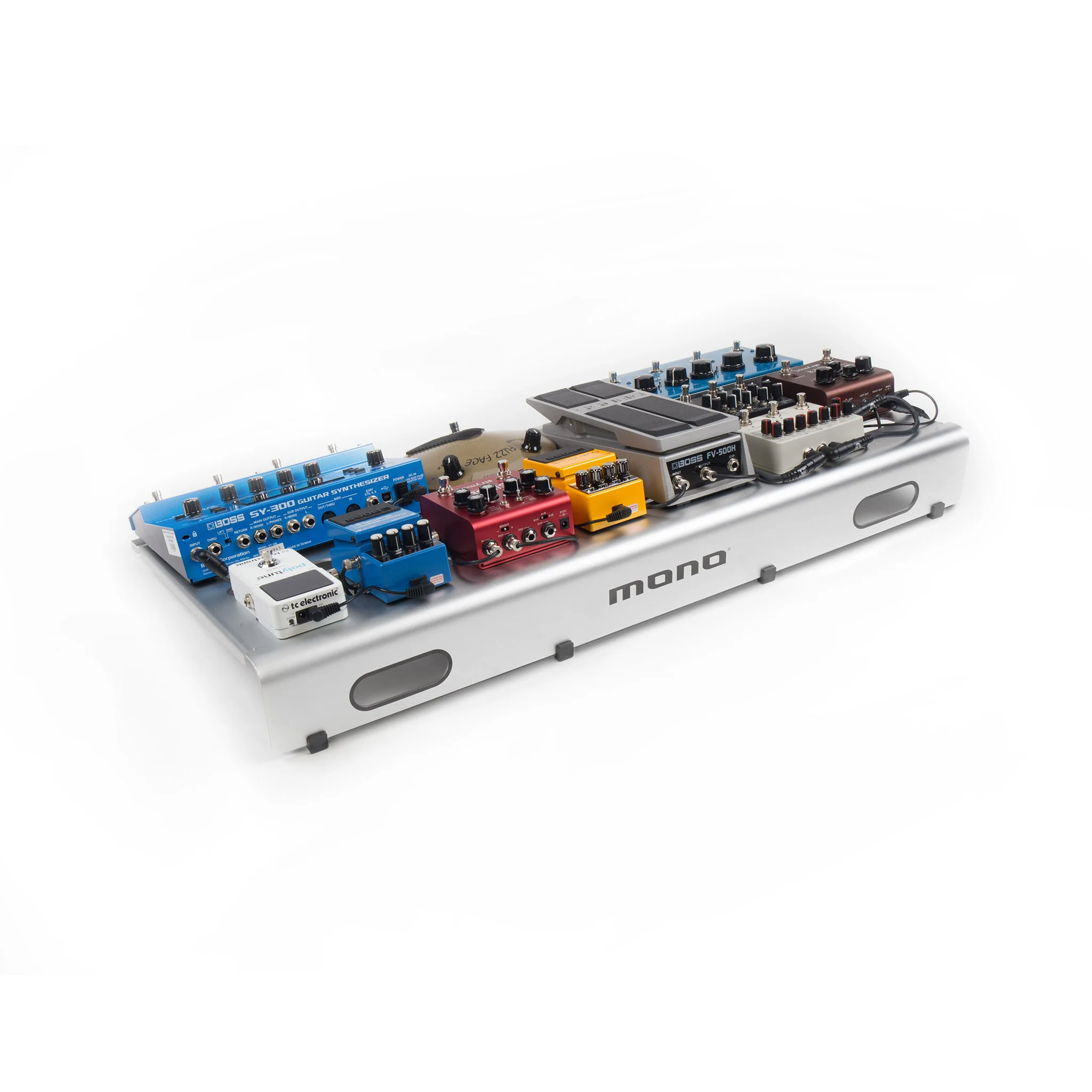 Pedalboard Large, Silver and Pro Accessory Case 2.0, Black - Image 7