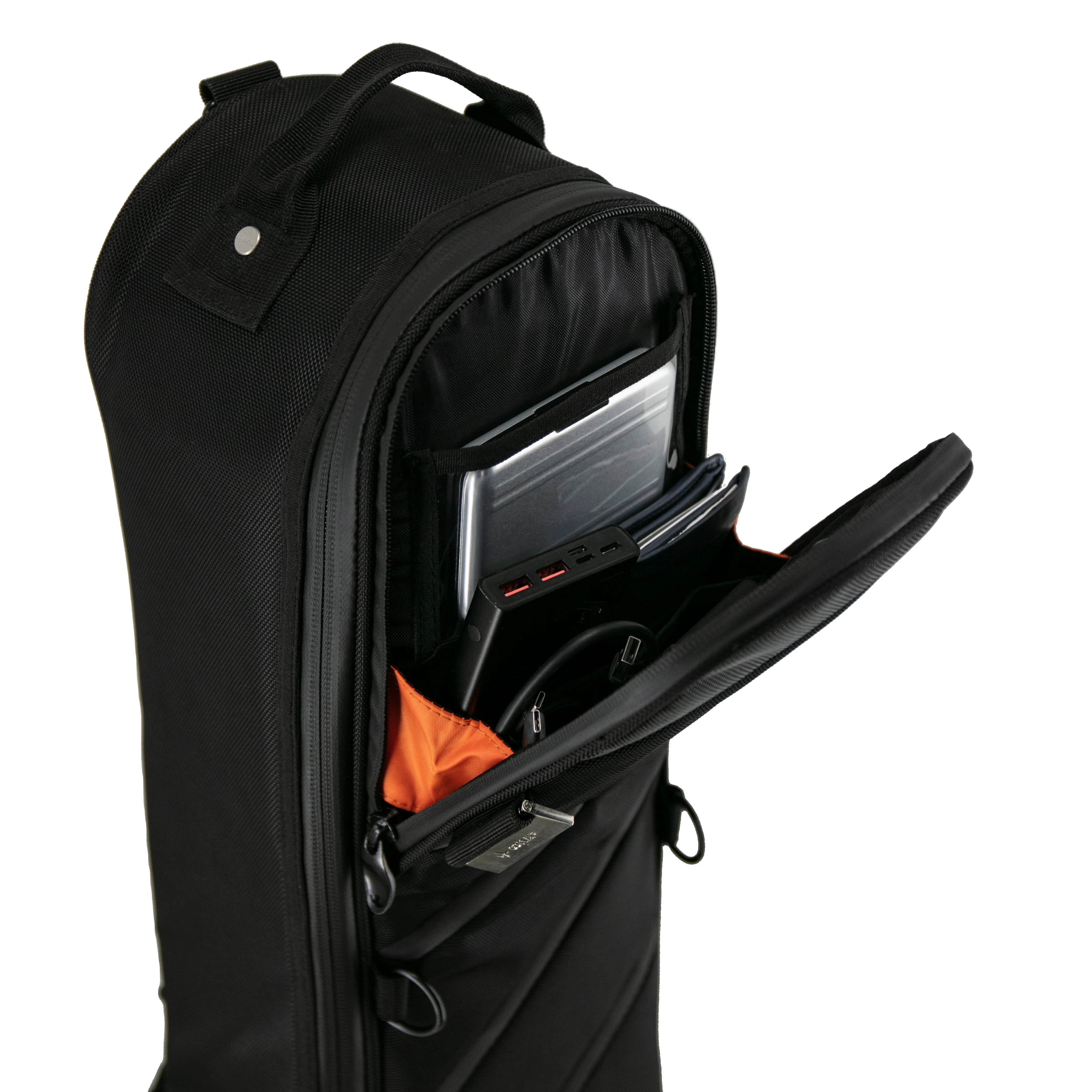 Vertigo Ultra Acoustic Dreadnought Guitar Case, Black - Image 10