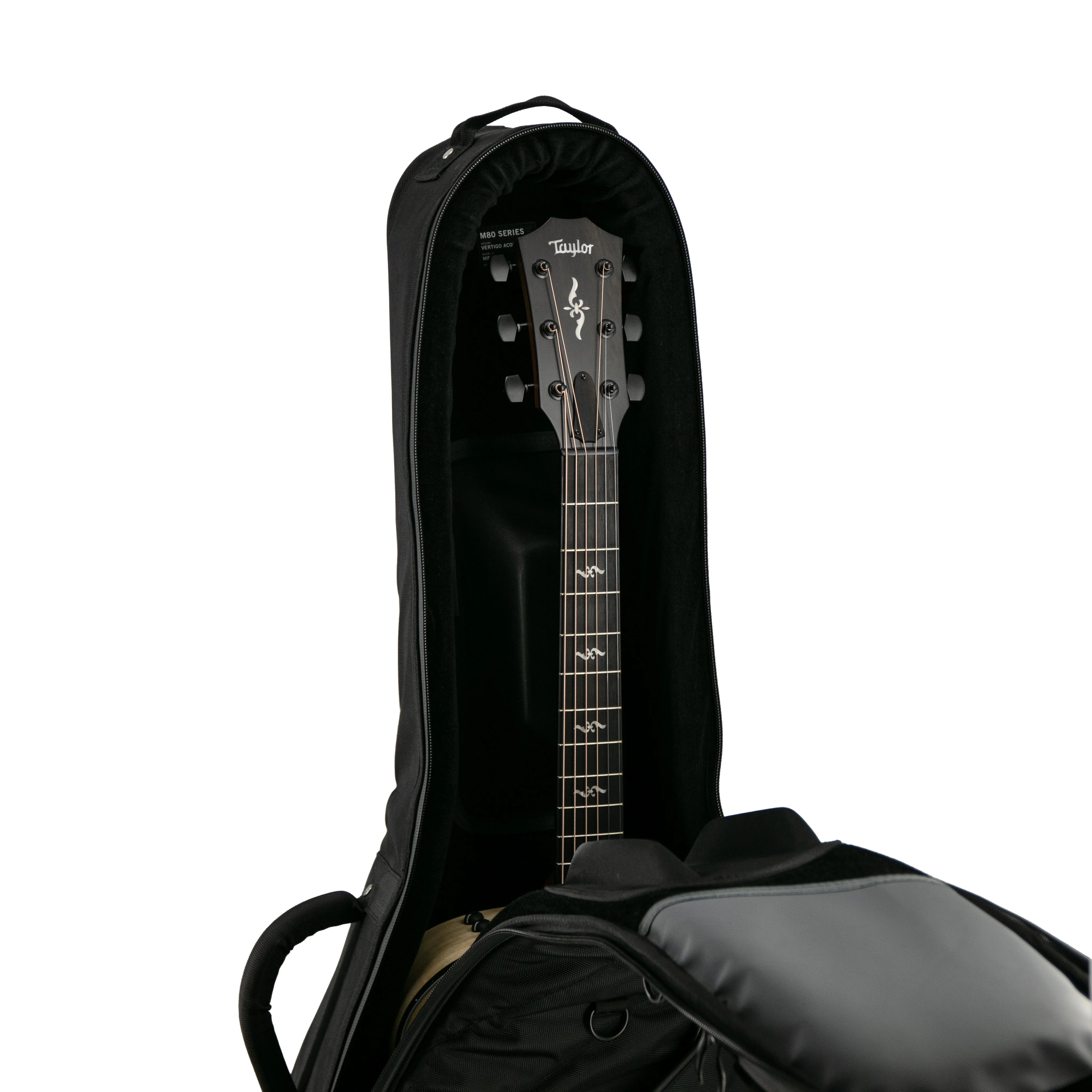 Vertigo Ultra Acoustic Dreadnought Guitar Case, Black - Image 11