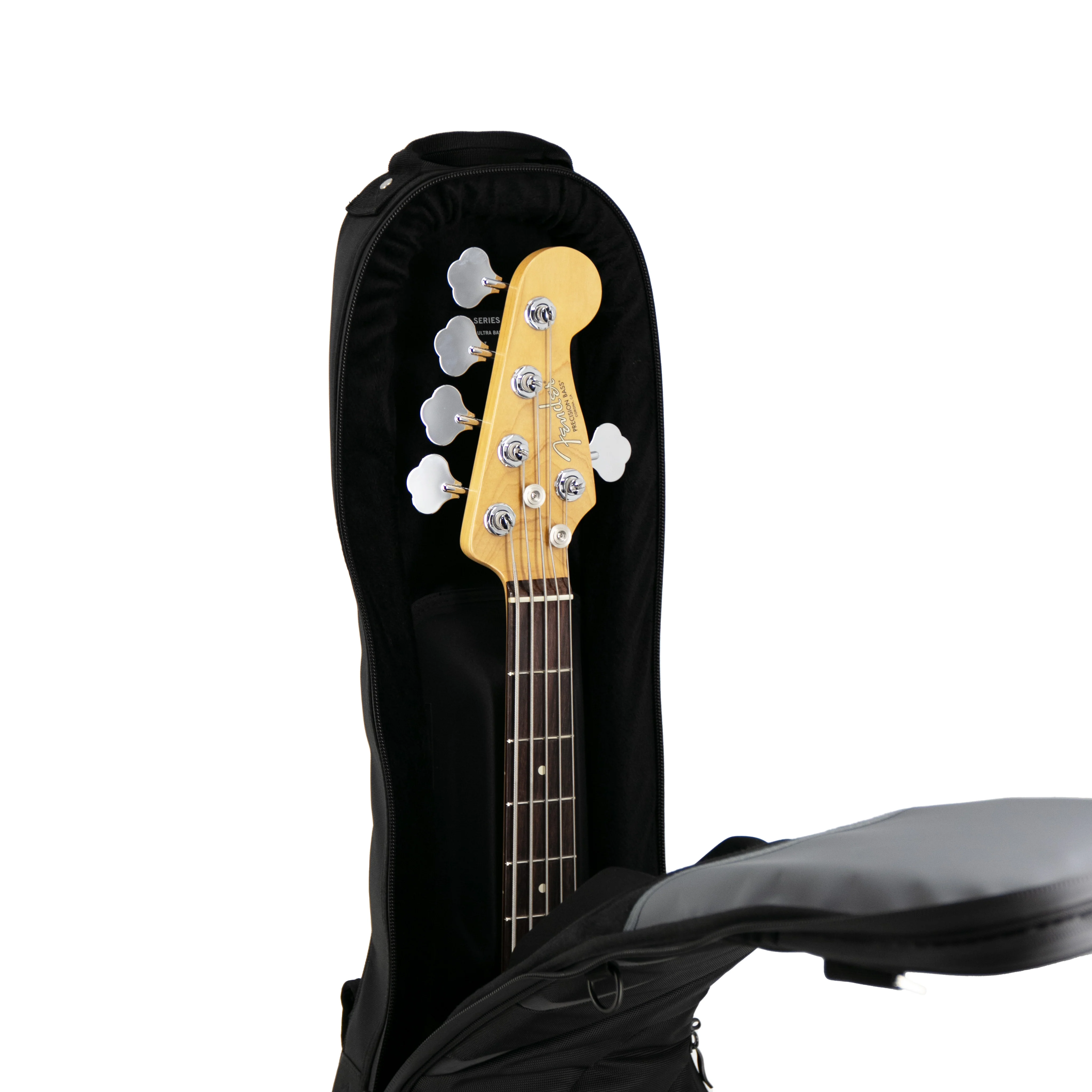 Vertigo Ultra Bass Guitar Case, Black - Image 11