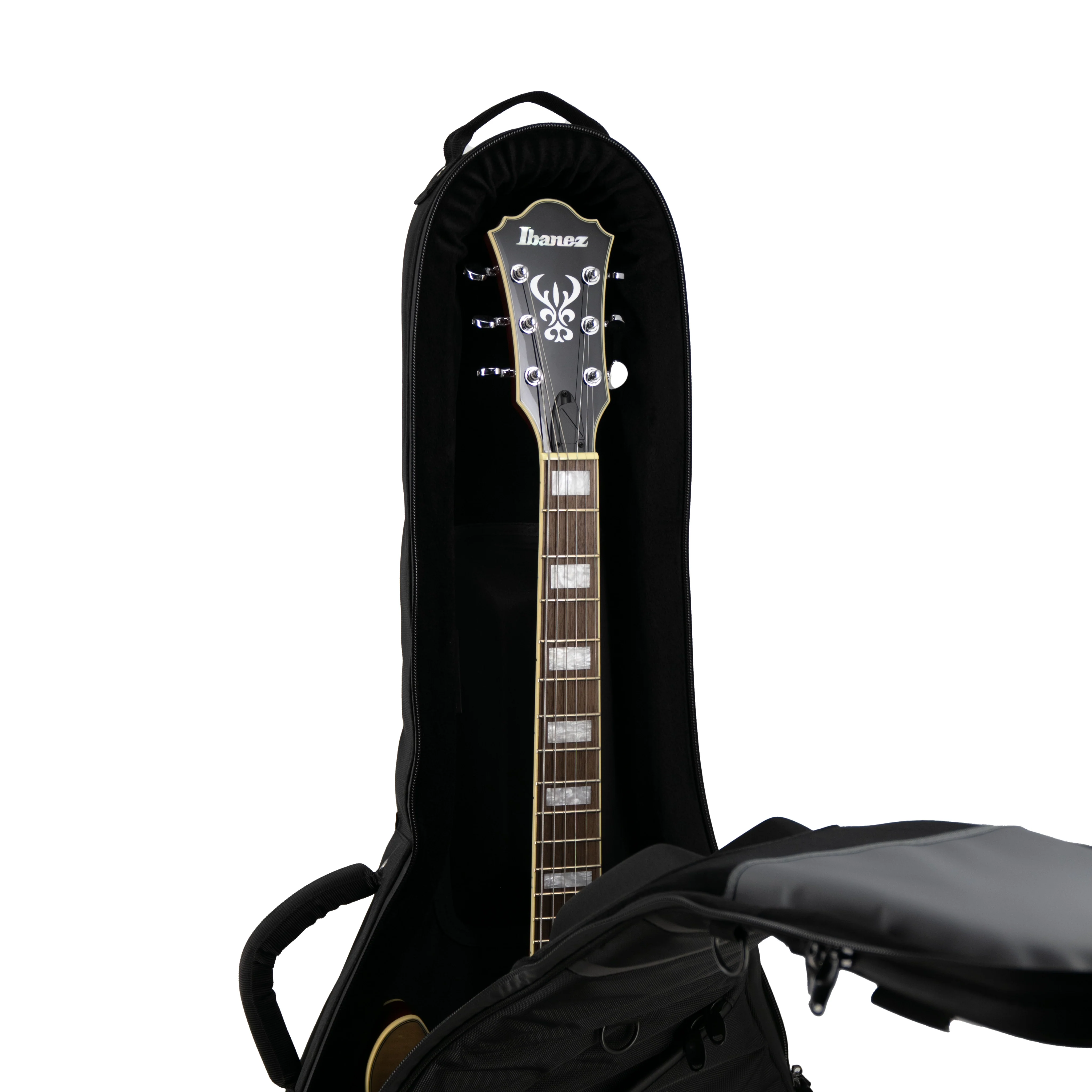 Vertigo Ultra Semi-Hollow Guitar Case, Black - Image 11